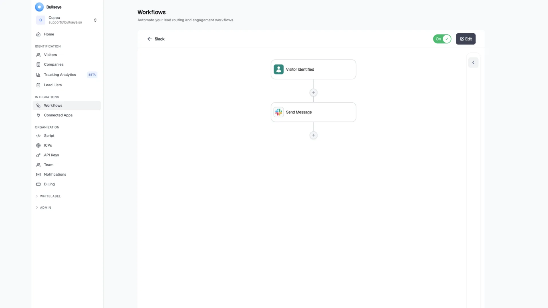 Workflow automation builder