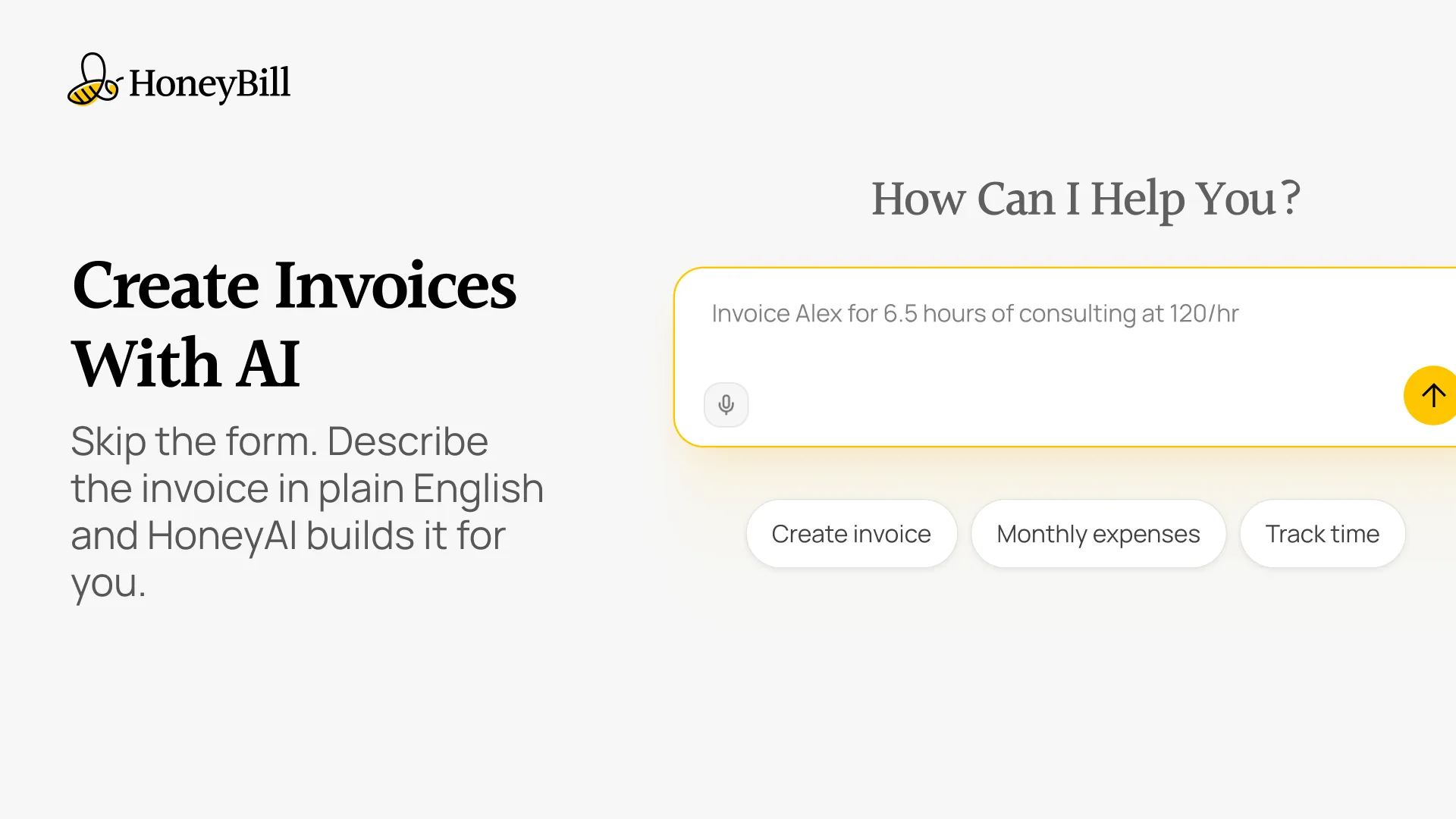 Invoice generation