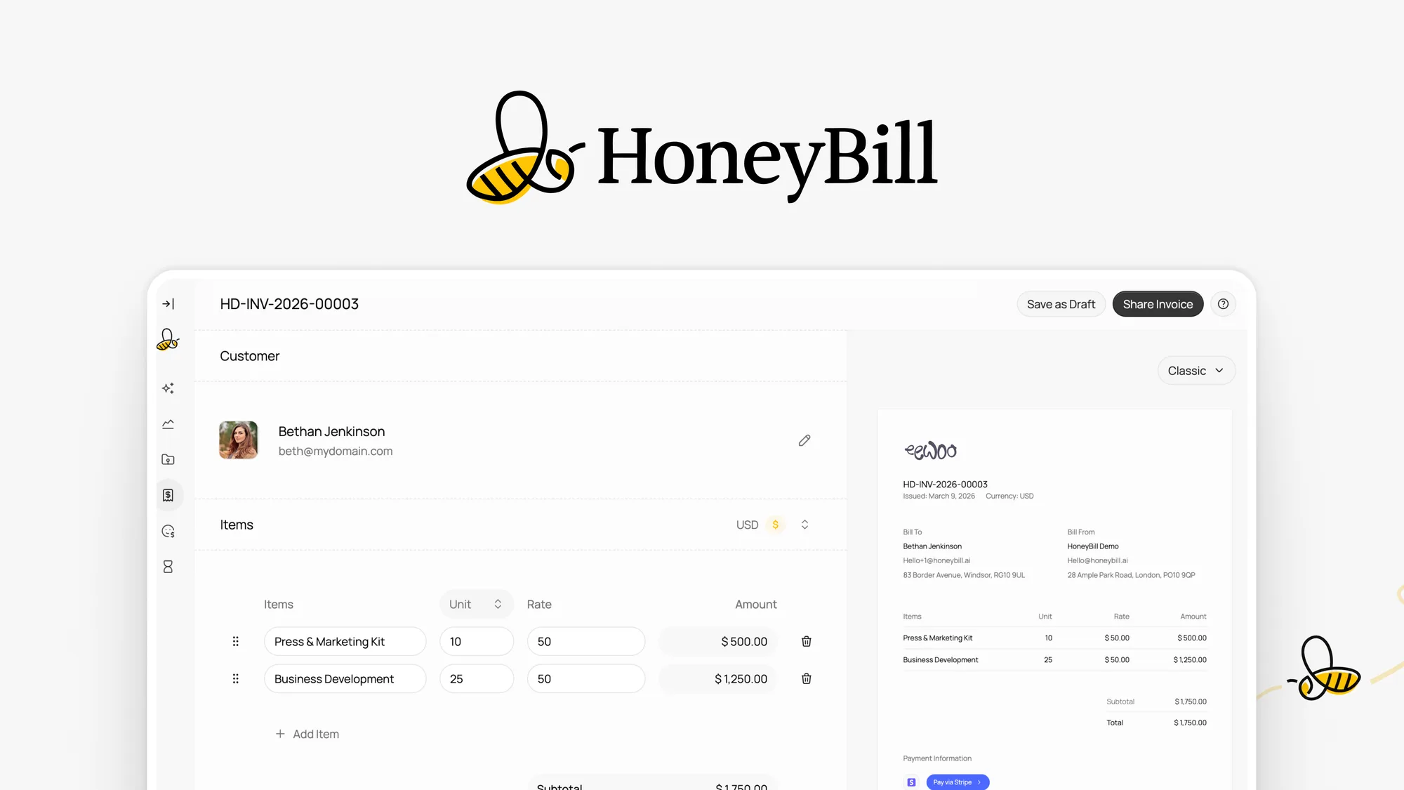 HoneyBill