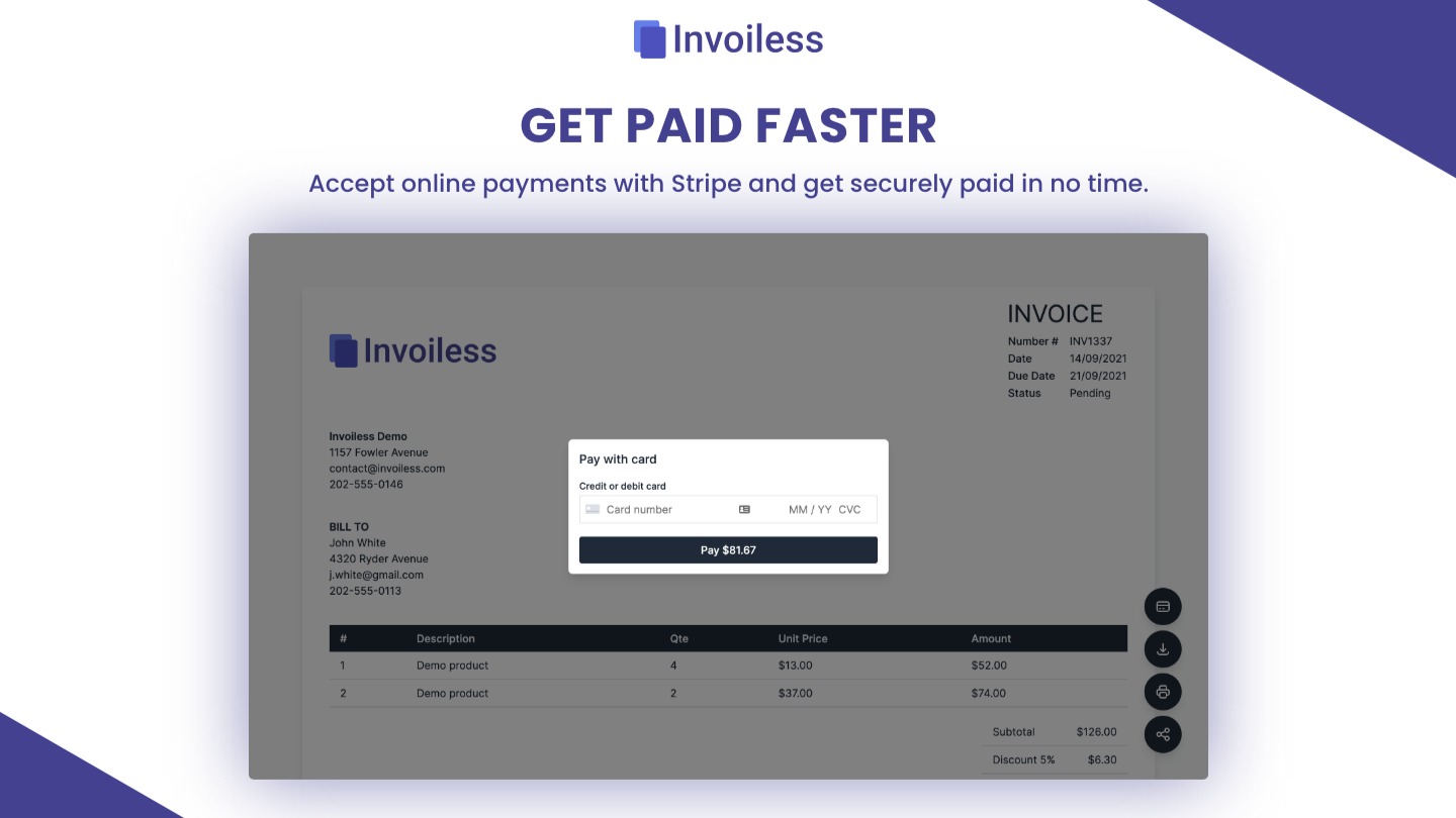Invoiless - screenshot 3