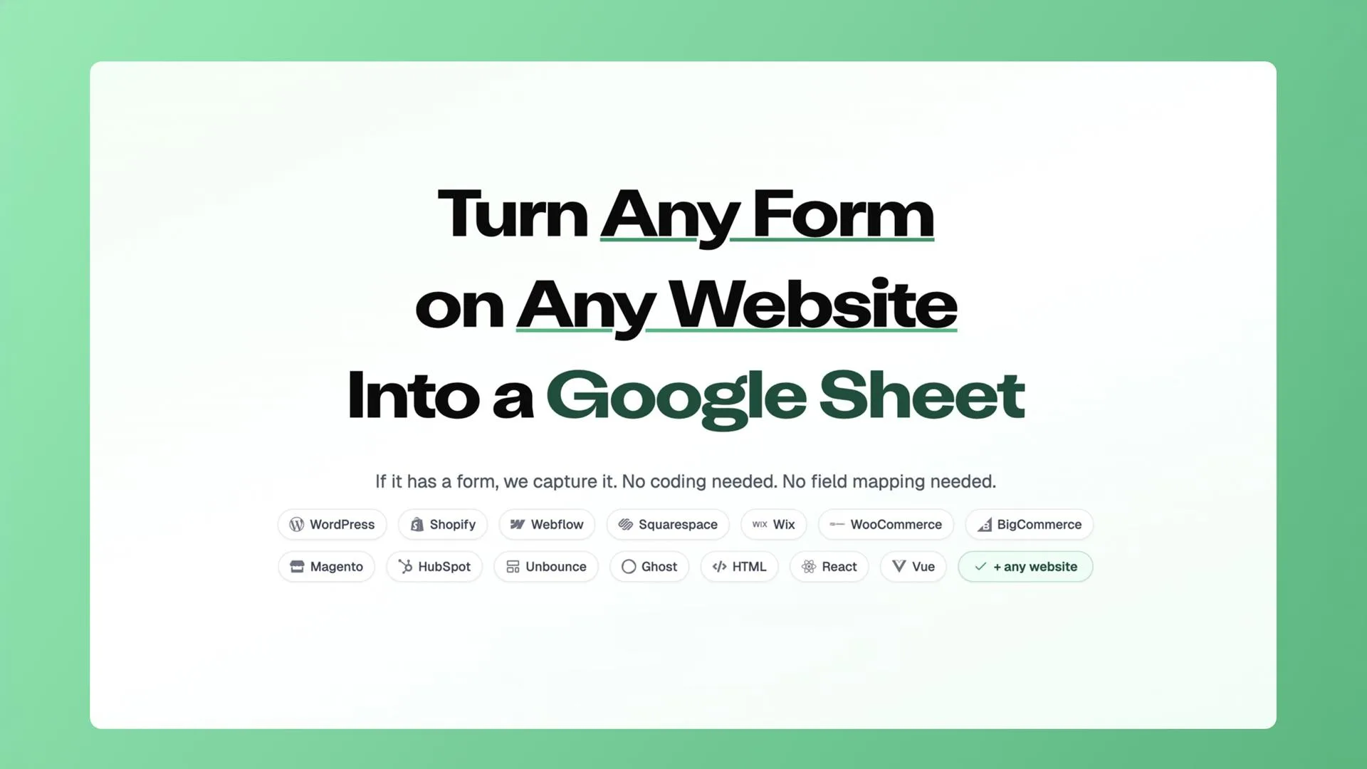 LeadToSheet - screenshot 1