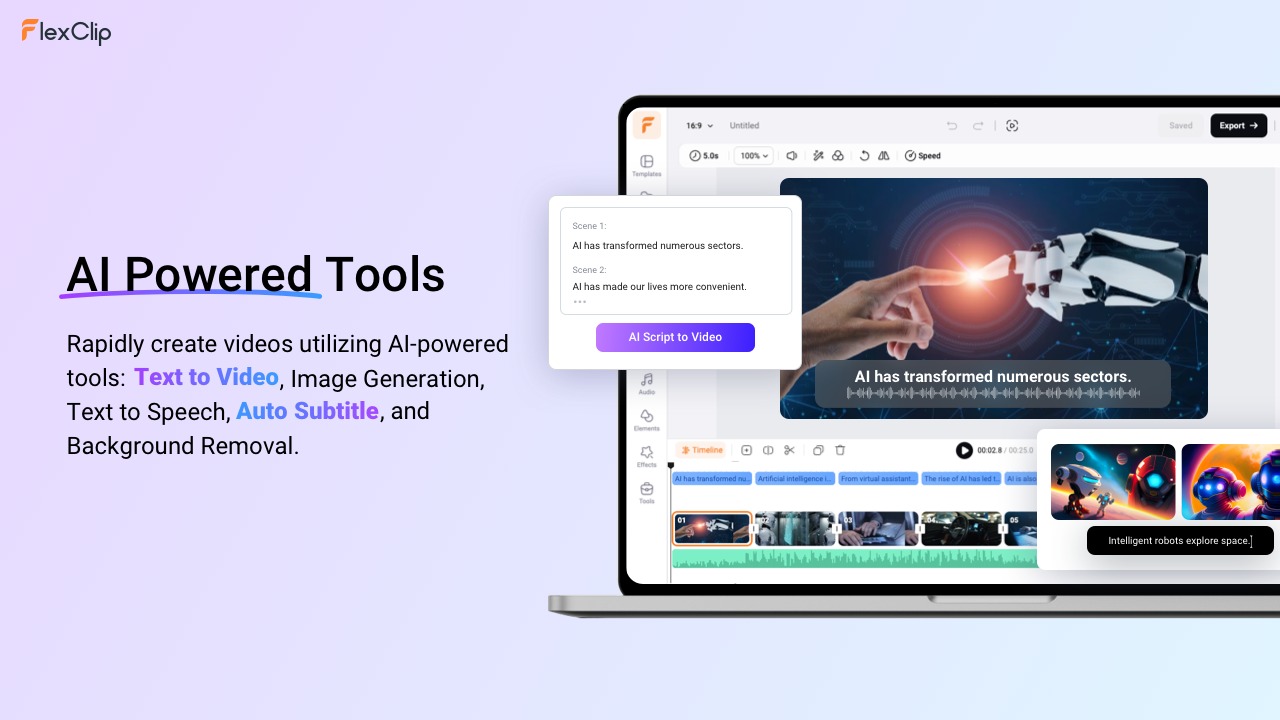 FlexClip - screenshot 2