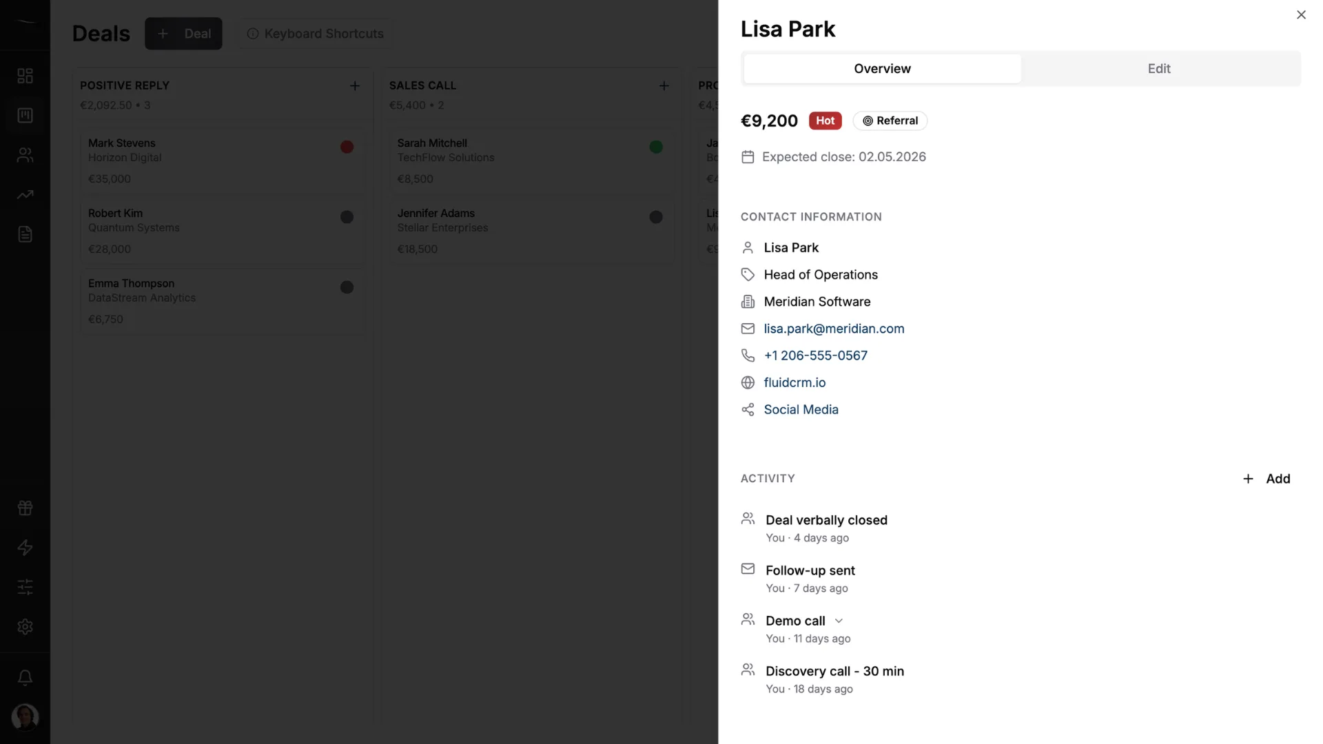 Contact information