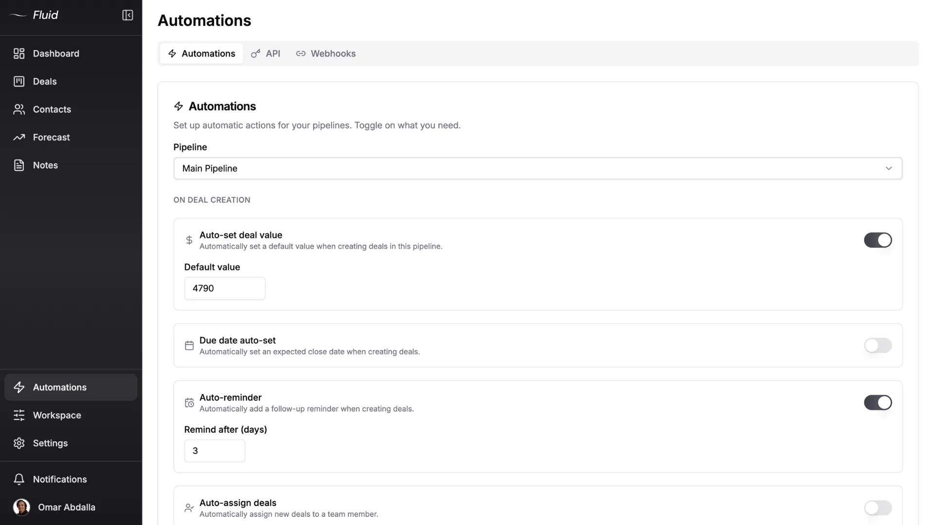 Automations and integrations
