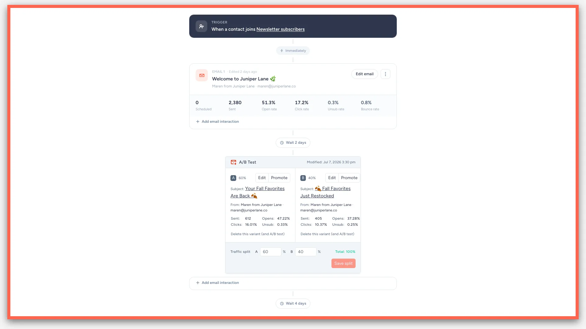 SendFox - screenshot 2