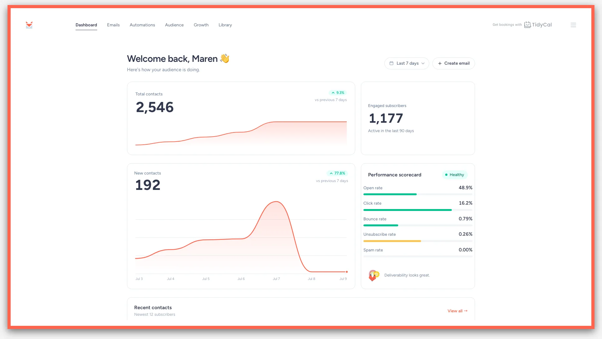 SendFox - screenshot 3
