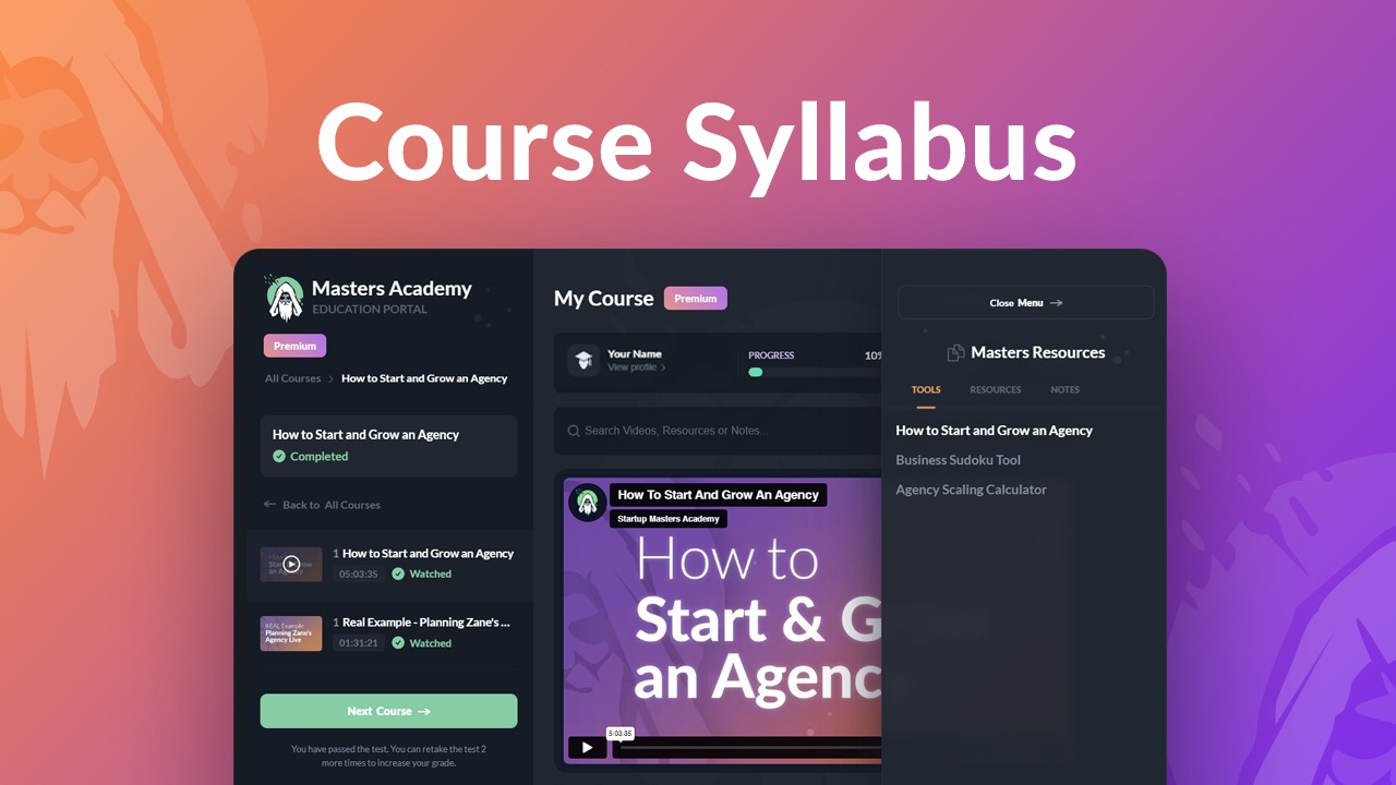 The Ultimate Agency Masterclass - screenshot 3