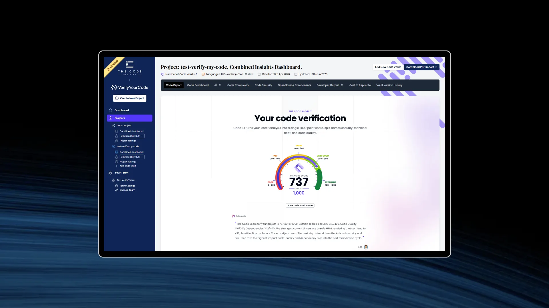 Code verification