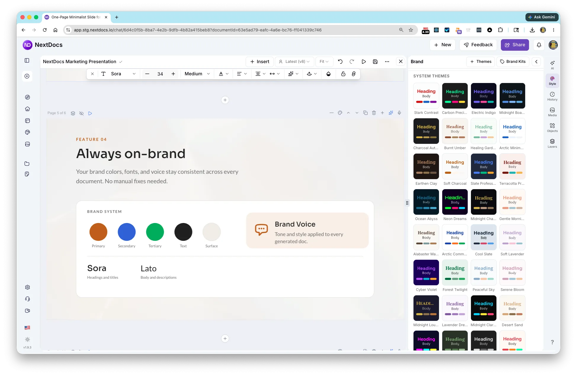 Branding assets