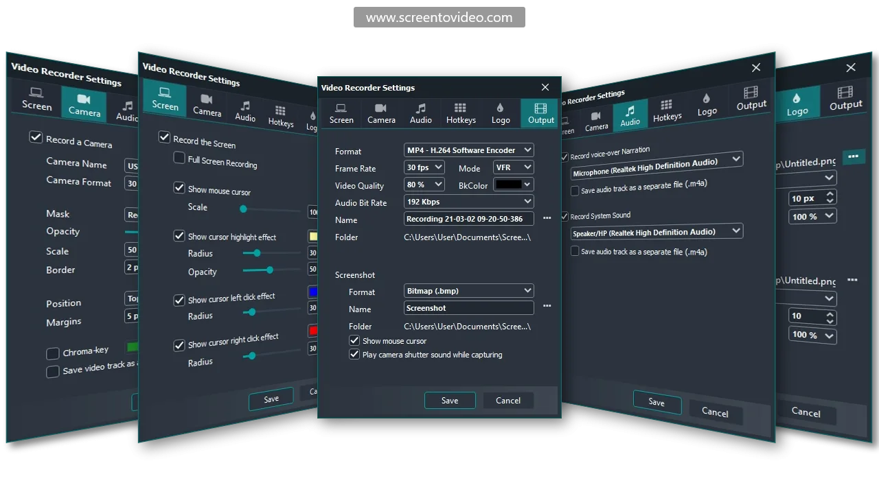ScreenToVideo - screenshot 3
