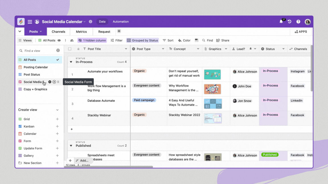Stackby - screenshot 2