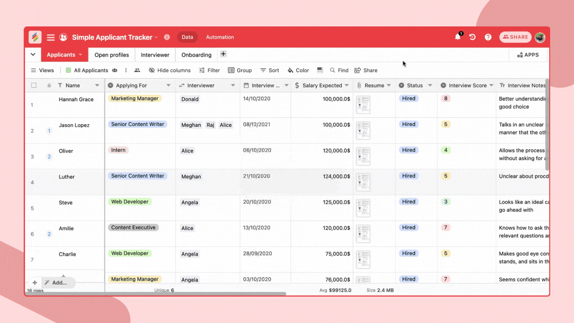 Stackby - screenshot 4