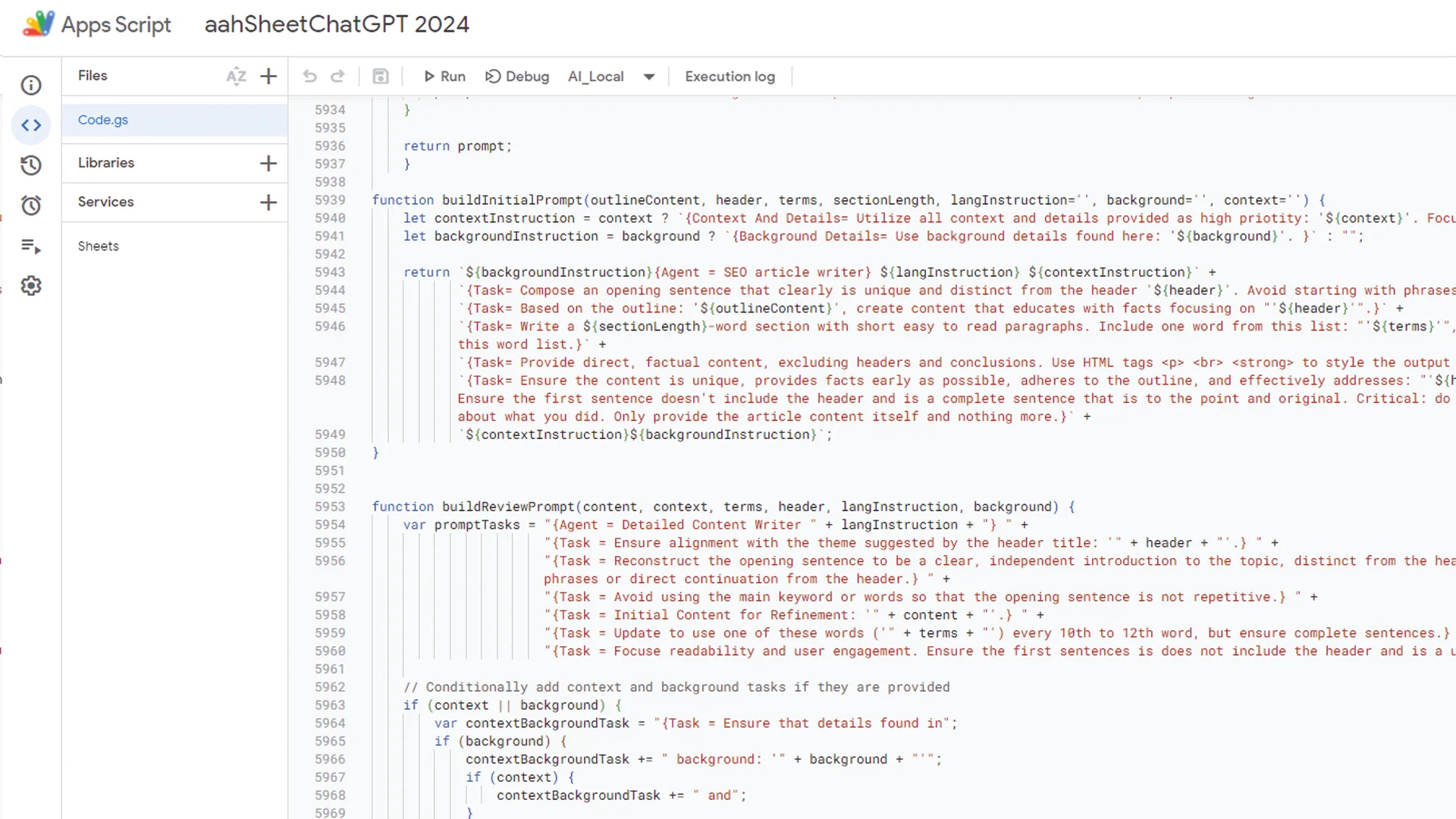 AahSheet - screenshot 4