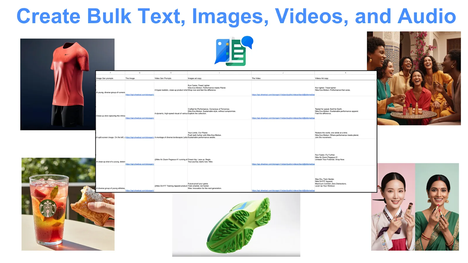 Bulk content generation