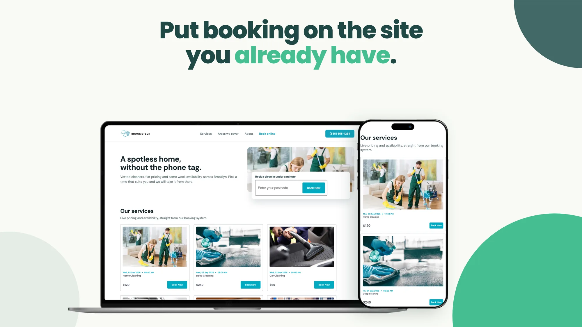 kiwilaunch booking widgets