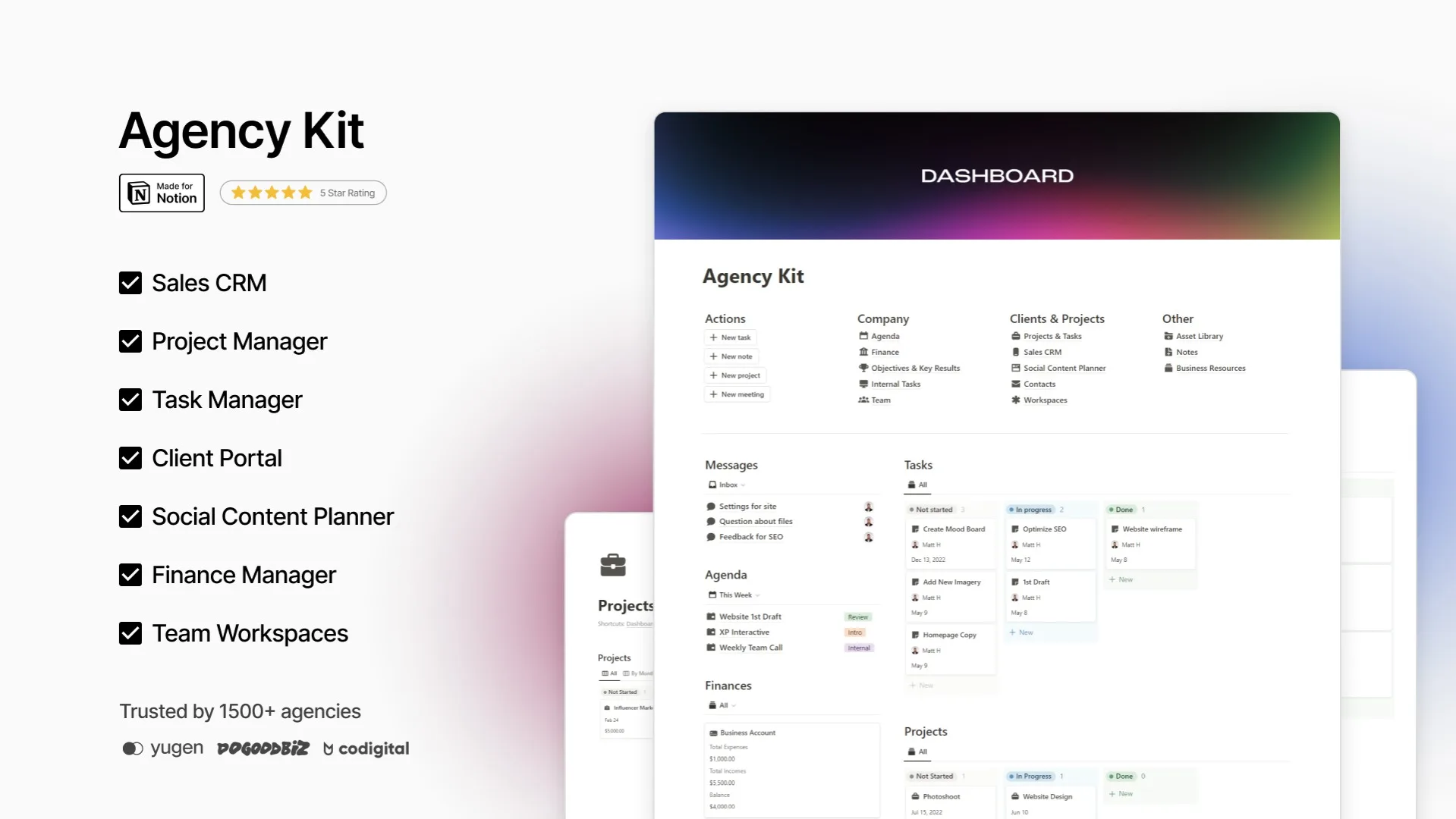 Notion Agency Kit - screenshot 1