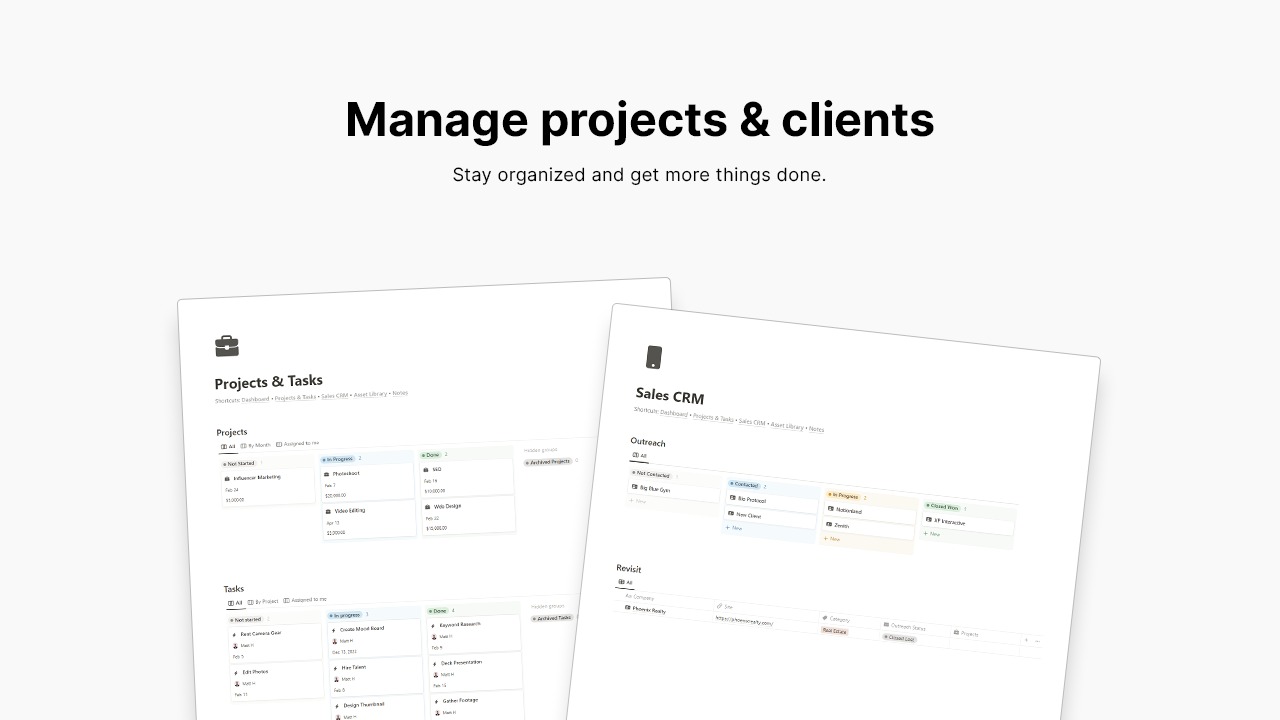 Notion Agency Kit - screenshot 3